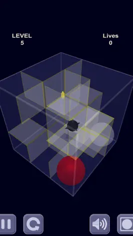 Game screenshot Red ball & Glass maze hack