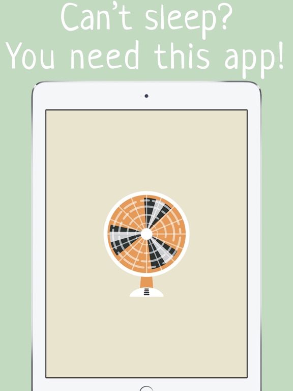 Box fan noises Sound machine for bedtime and sleep iPad screenshot