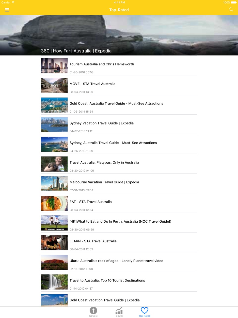 iPad screenshot