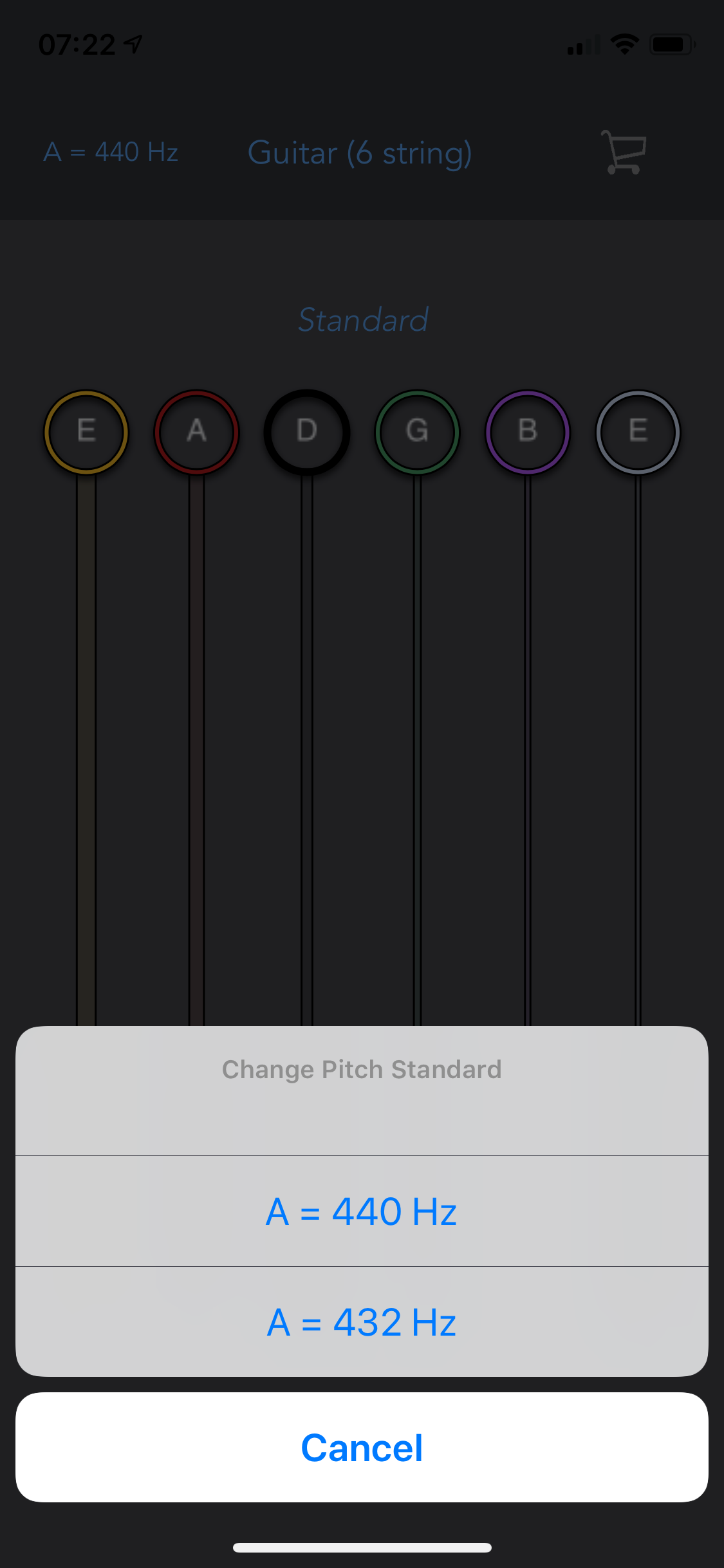 Get Tuned  - Guitar tuner screenshot 6