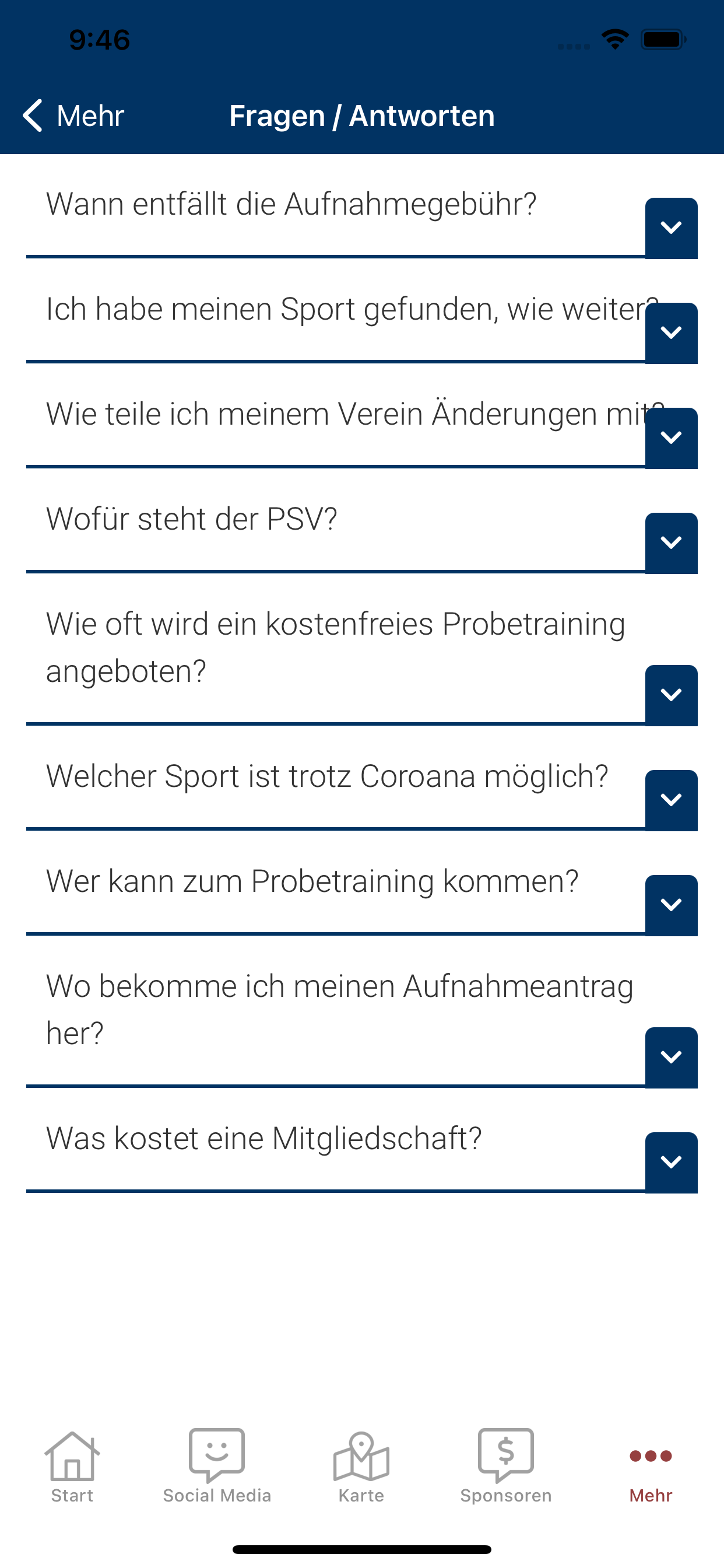 PSV App