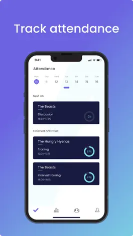 Game screenshot Practice Attendance Tracker mod apk