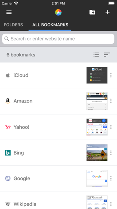 VisiMarks: Bookmark Manager screenshot 3