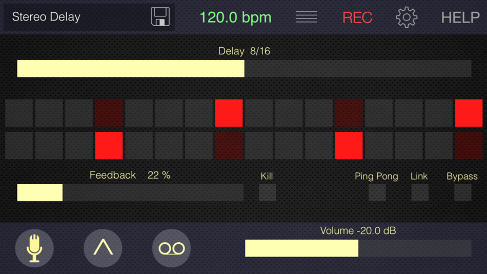 #1. Tap Delay (iOS) 由: Harry Gohs