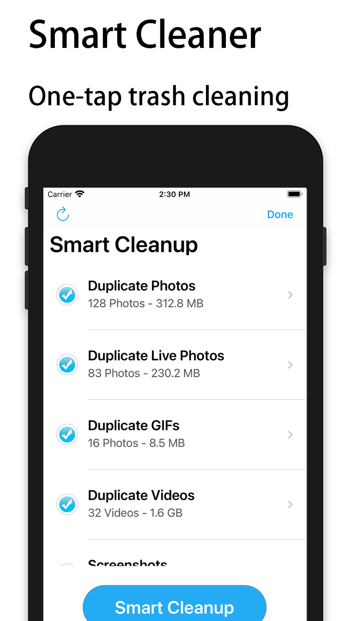 Cleanup - Free Up Storage