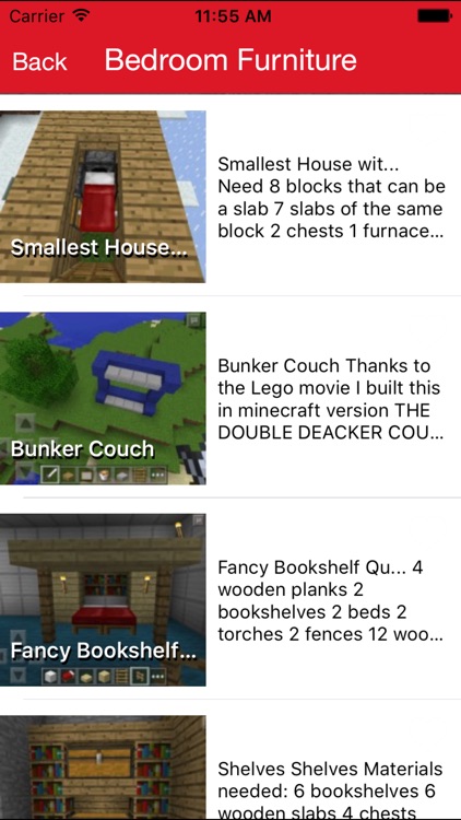 Furniture Addon For Minecraft PE One Touch Install