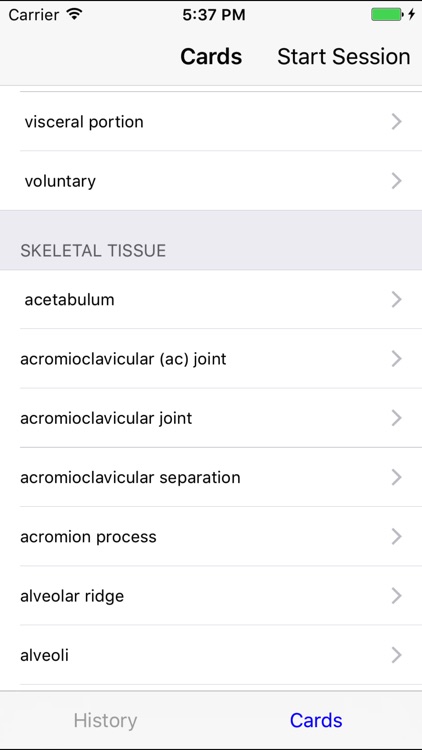 EMS Flashcards - Anatomy and Physiology Vocab screenshot-3