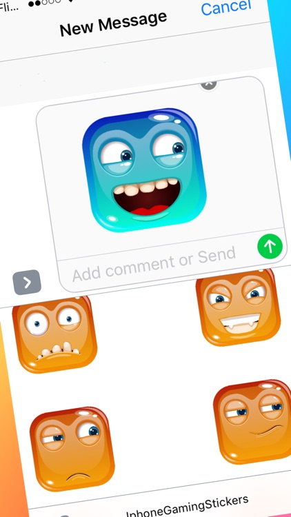 Mobile Gaming Emoji Stickers