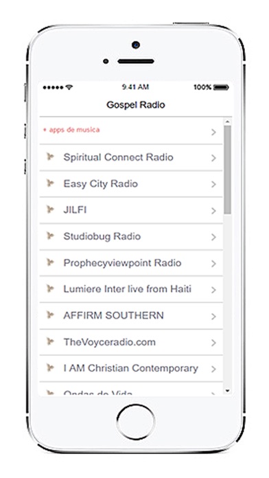 Screenshot #1 pour Gospel Music Radio