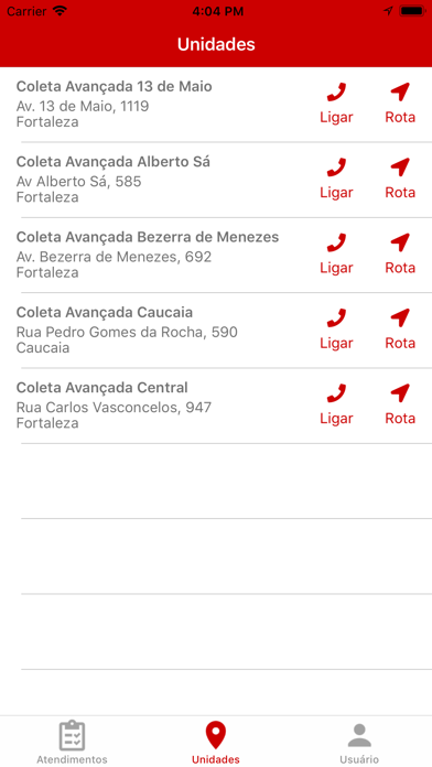 Laboratório Clementino Fraga Screenshot