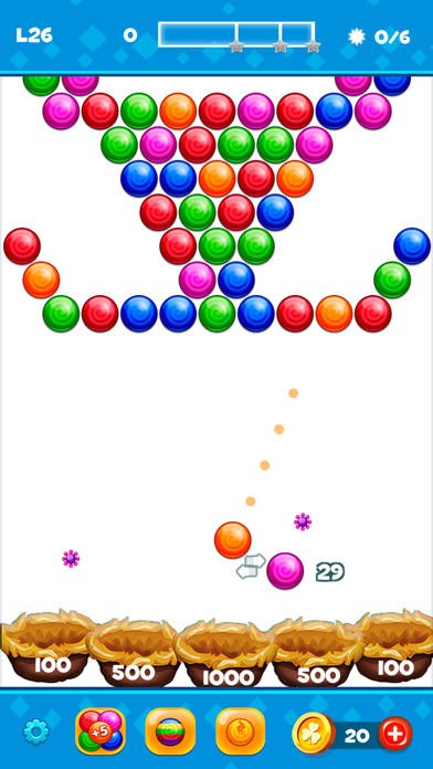 Bubble Shooter Brain Puzzles Screenshot