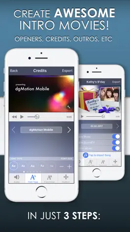 Game screenshot Intro Designer Lite - Create Intros for iMovie mod apk