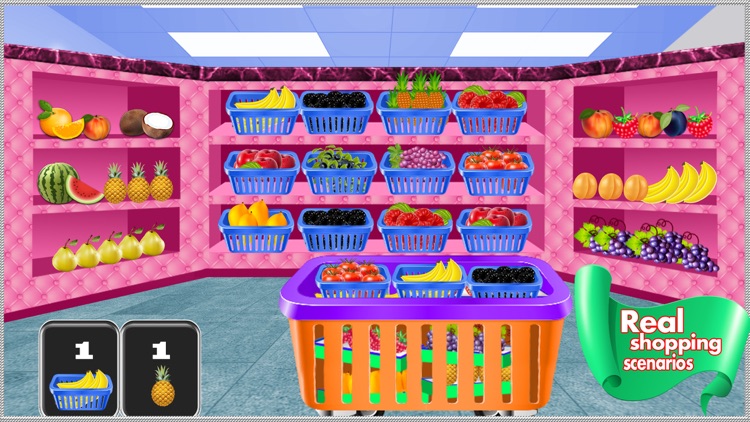 Fruits Shopping Supermarket – Cashier Game