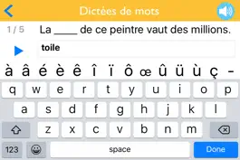 Game screenshot Dictées de mots mod apk