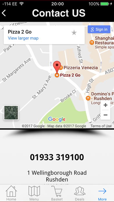 App screenshot