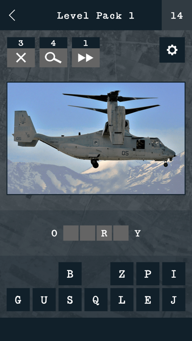 Guess the Modern Aircraft Screenshot