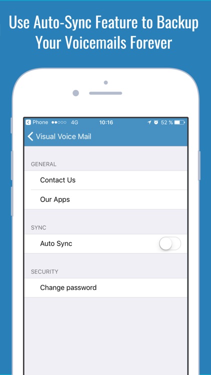 Visual VoiceMail Backup for Message, Mail & Voice screenshot-3