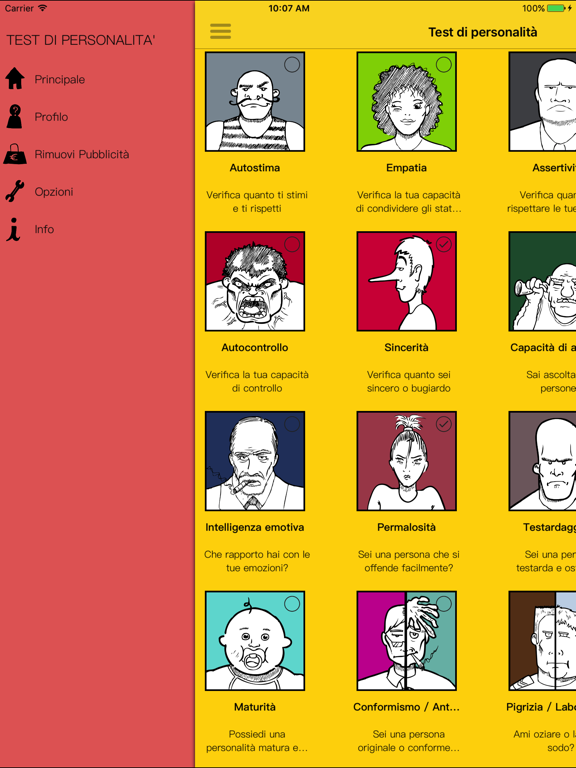 Screenshot #5 pour Test di Personalità