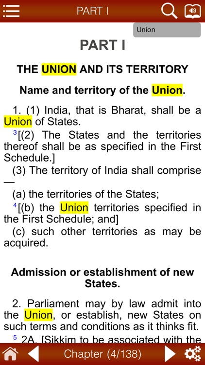 Constitution Of India And Amendments screenshot-4