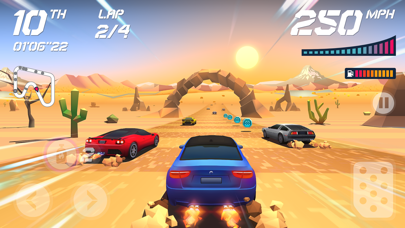 Screenshot from Horizon Chase