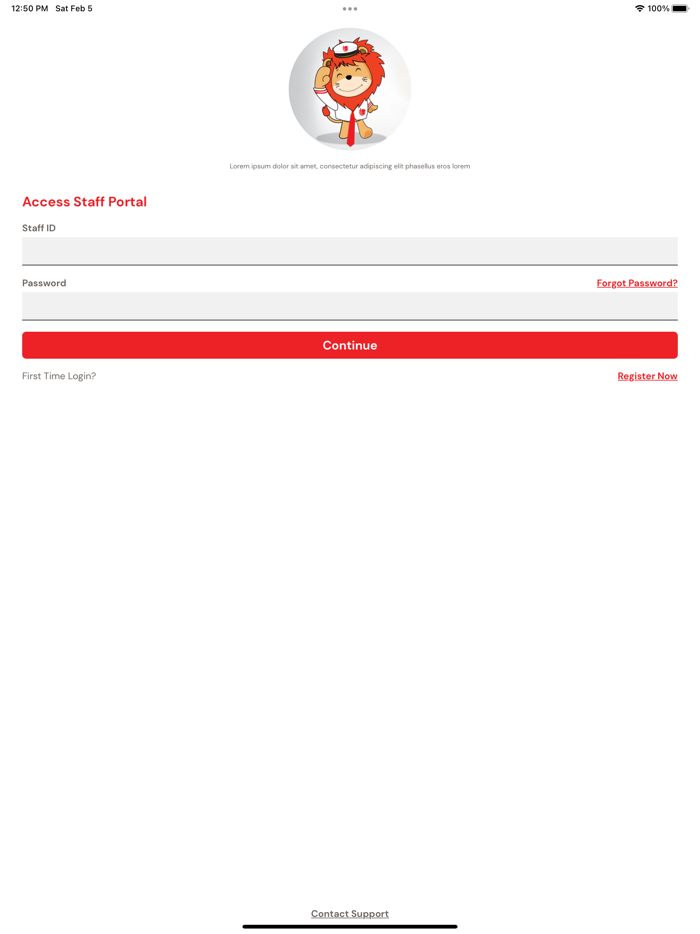 Lion Group Staff Portal