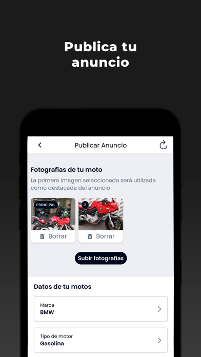 Motos.net - Motos de ocasión Screenshot