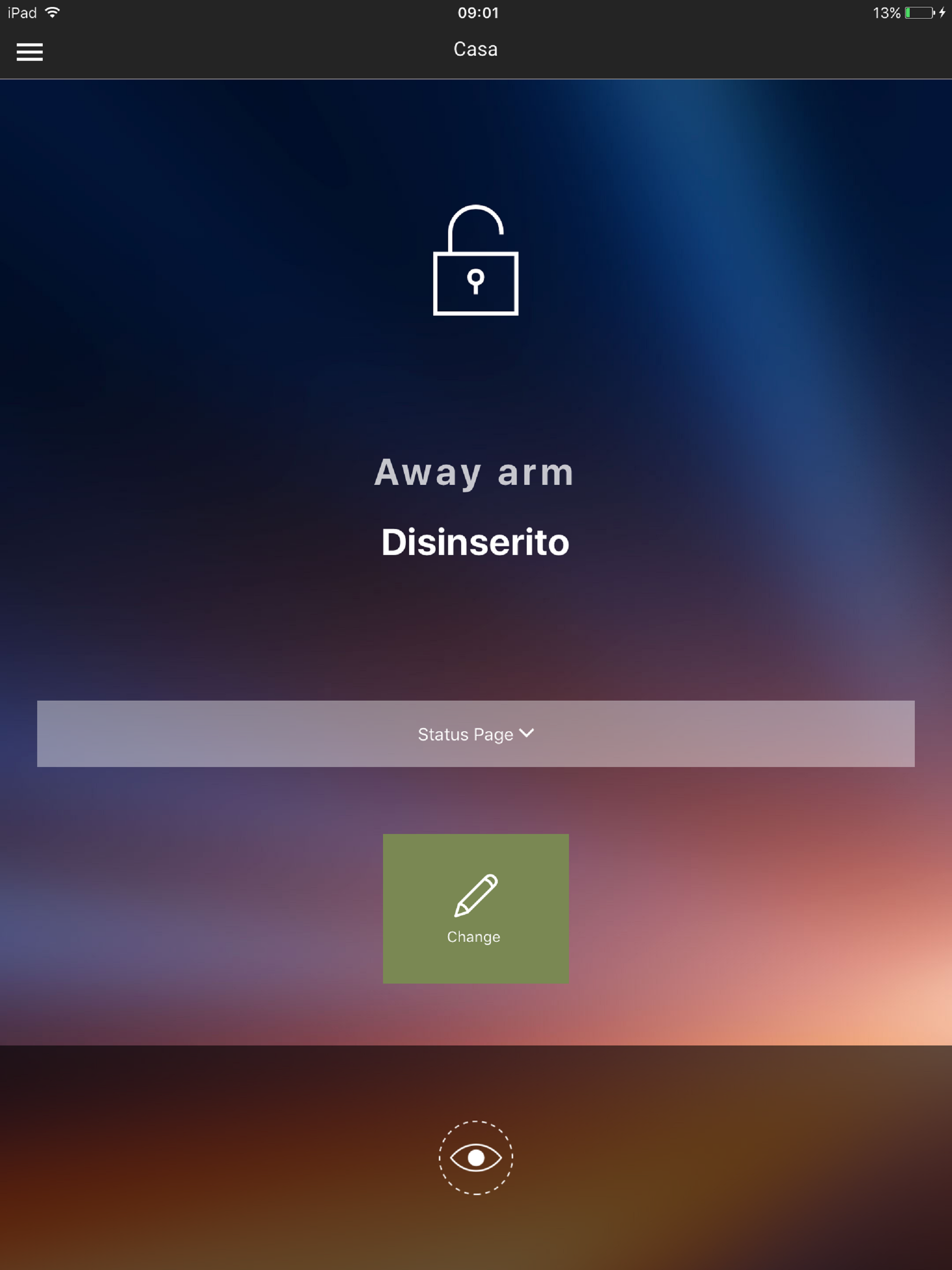 BTicino Home Alarm