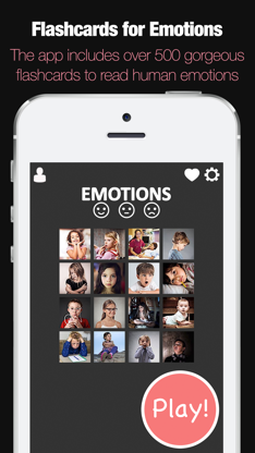 ABA Flash Cards & Games - Emotions screenshot 1
