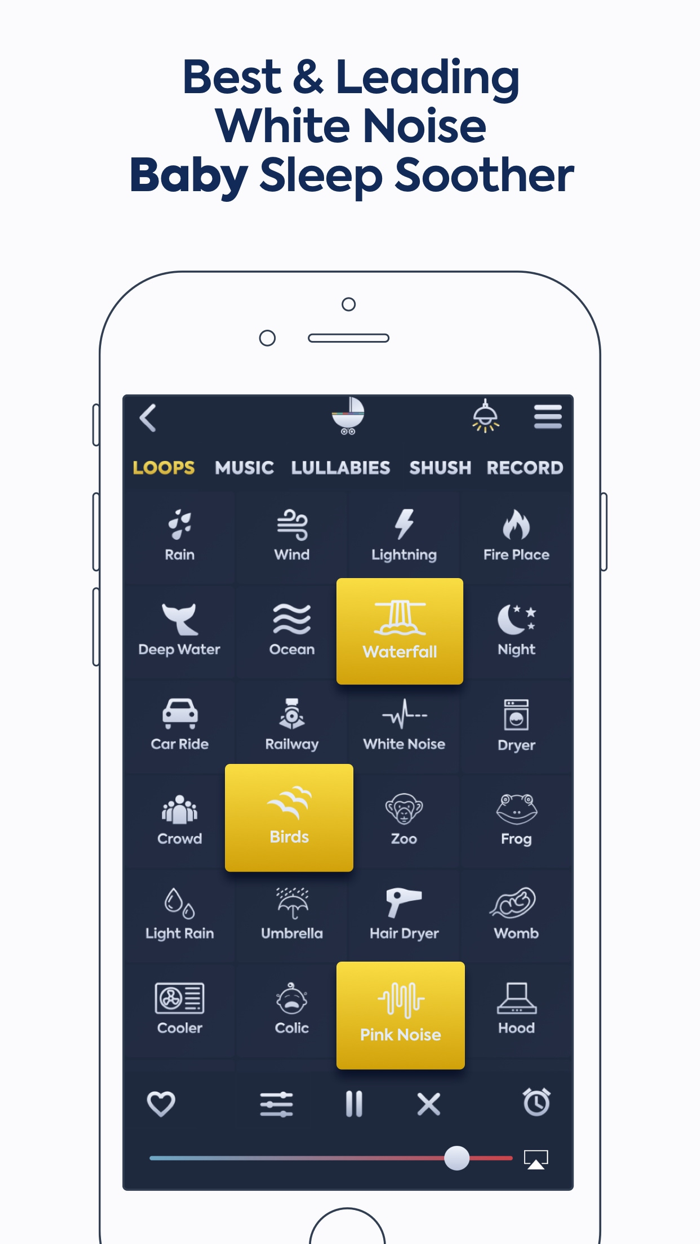 White Noise Baby Soother Guva