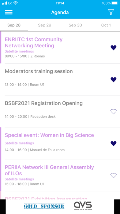 Big Science Business Forum´22 Screenshot