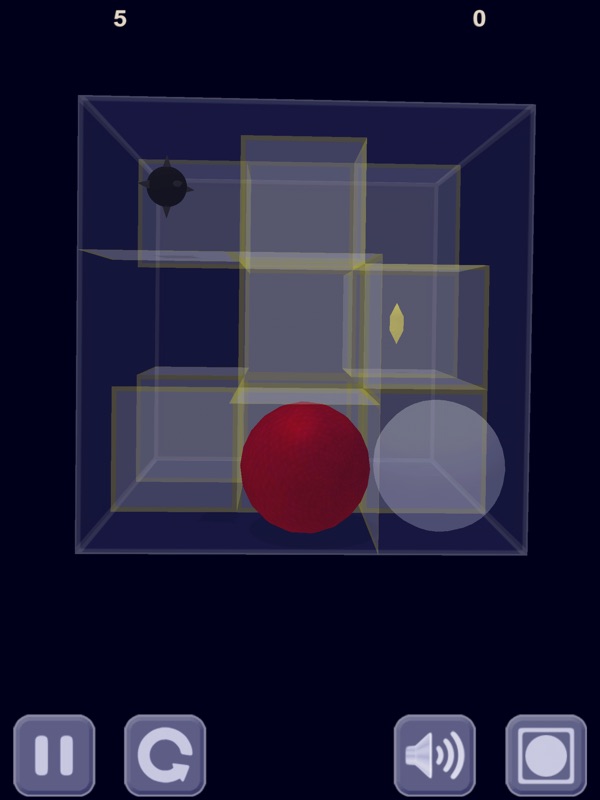 Red ball & Glass maze screenshot 10