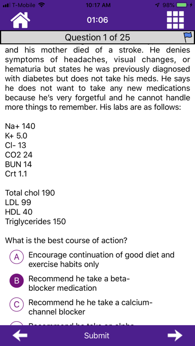 Medicine Shelf Exam Screenshot