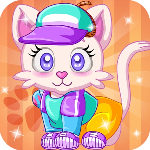 My little kitty cat pet dress up iOS App
