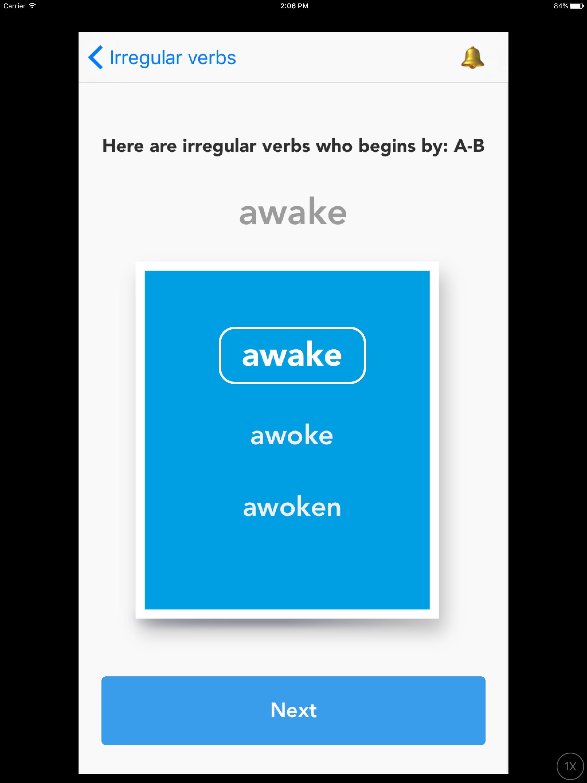 English - Irregular verbs !! screenshot 10