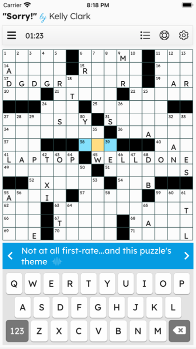 Devarai® Crosswords II Screenshot