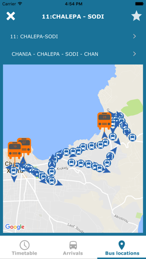 Chania city bus