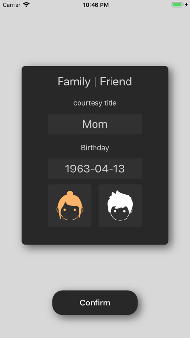 OneLife - Create life cards Screenshot