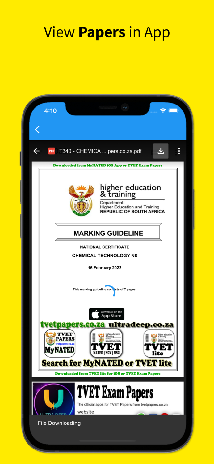 TVET Exam Papers lite - NATED