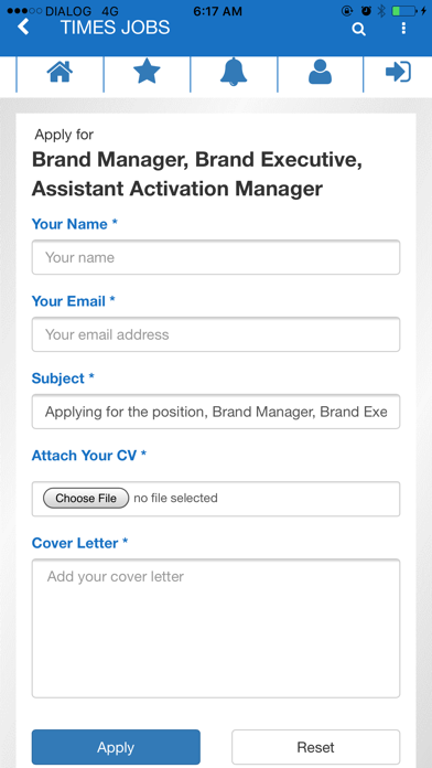 Screenshot #3 pour TIMES JOBS for iPhone