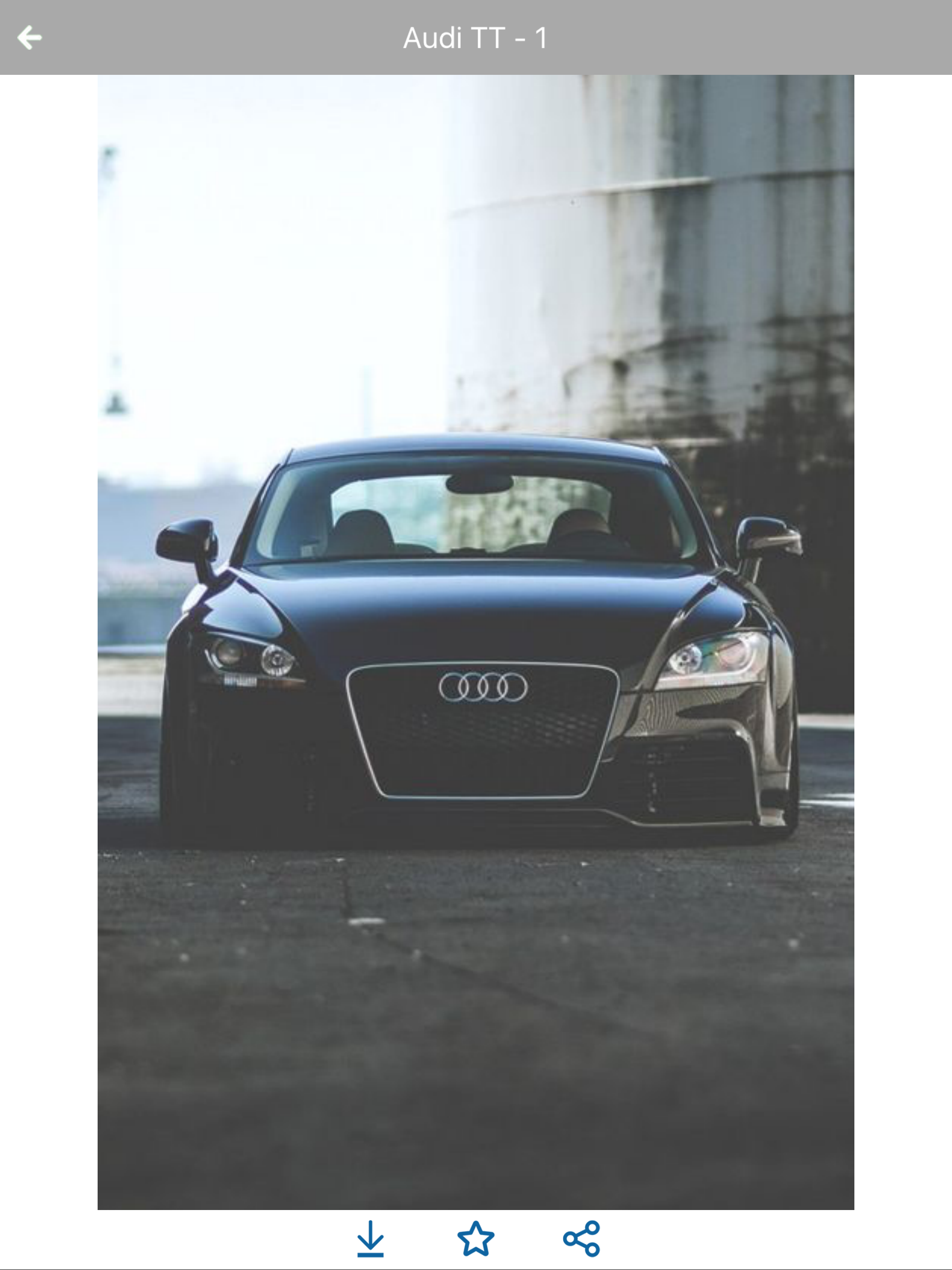 HD Car Wallpapers - Audi TT Edition