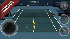 Cross Court Tennis 2 App screenshot