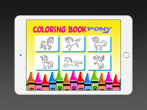 Screenshot #5 pour Drawings Unicorns & Ponies!