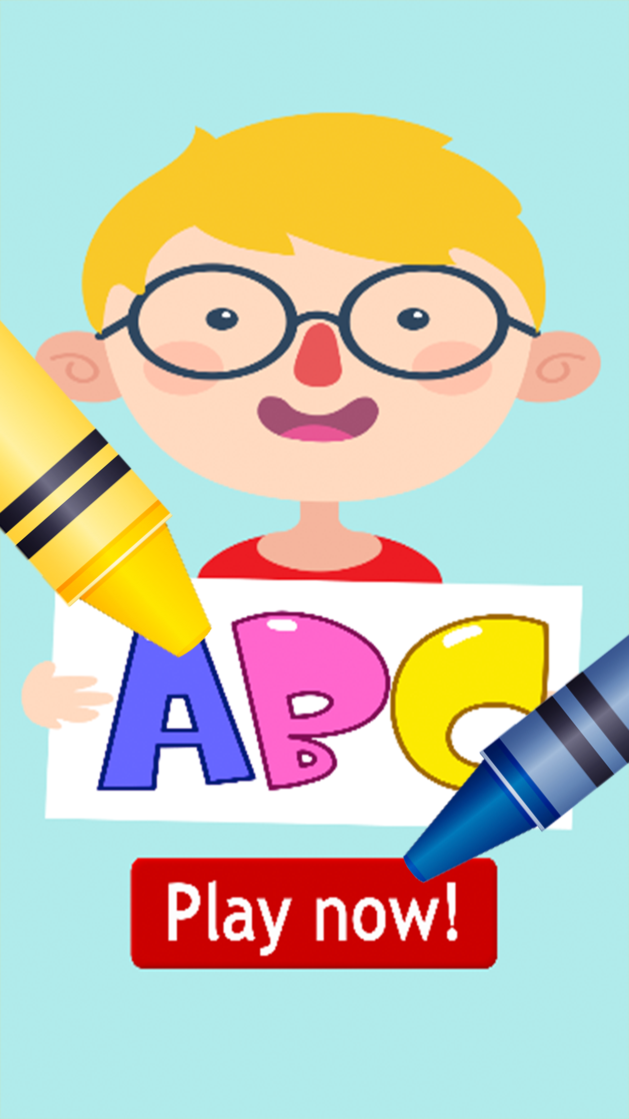 Color:ABC Animals Letter Coloring Book Kids Adults screenshot 4