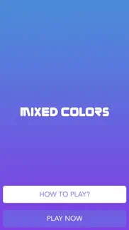 How to cancel & delete mixed colors 3