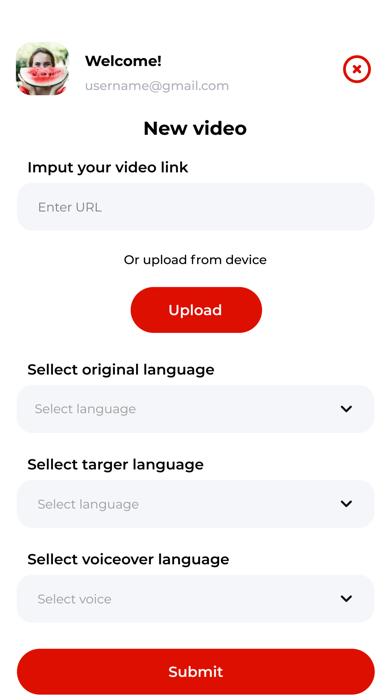 Video Voice Over Screenshot