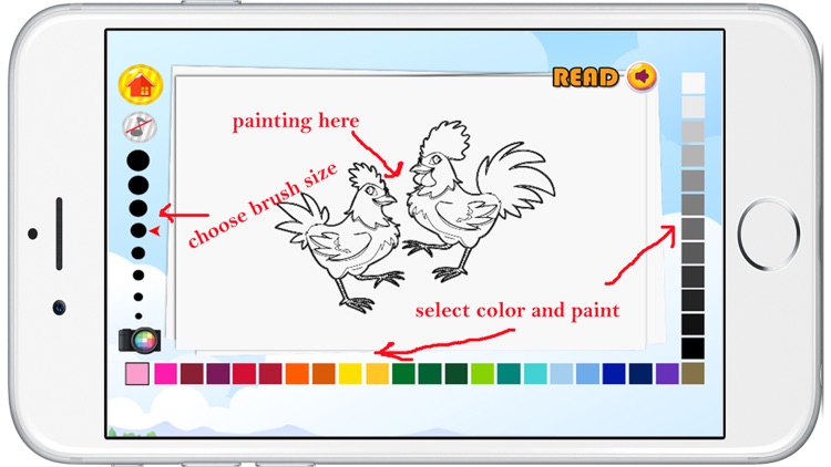 Farmland Coloring Book for Kids screenshot-3