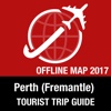 Perth (Fremantle) Tourist Guide + Offline Map