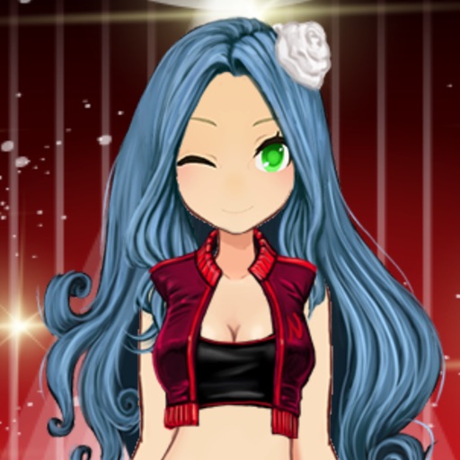 dress up anime cute girls games icon