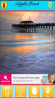 myrtle beach tourist guide iphone screenshot 2