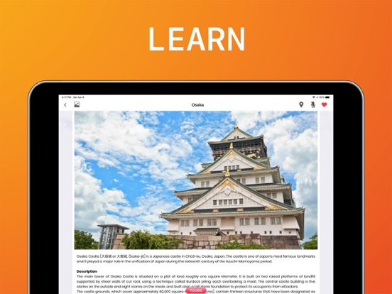 Osaka Travel Guide Offline iPad screenshot 5 - Travel app